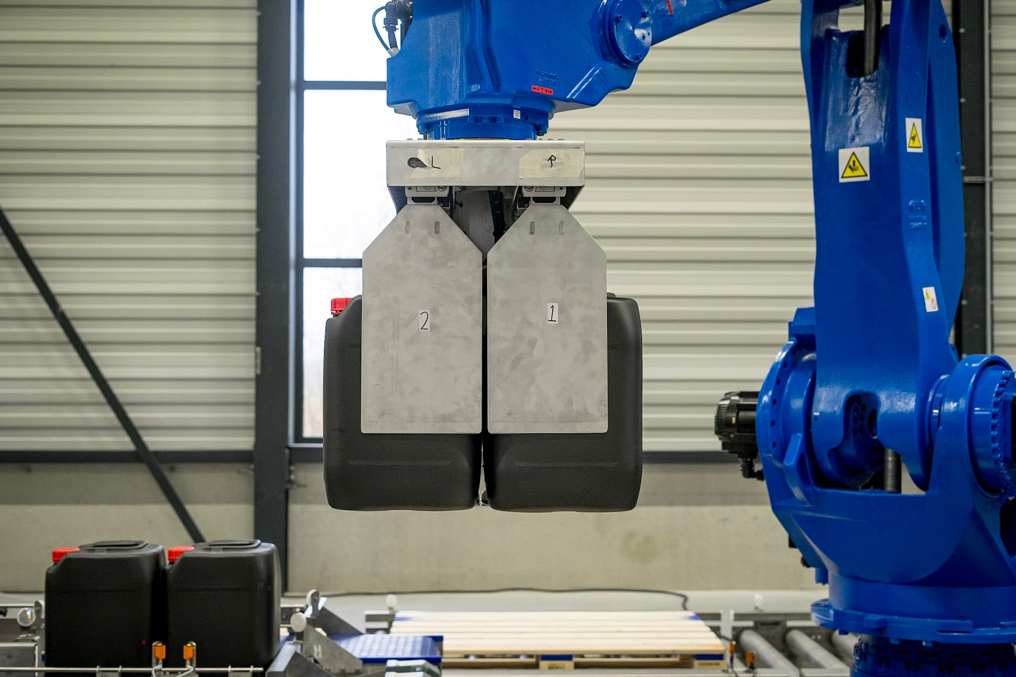 Automatisch stapelen met de Palletiser van TFS Filling Solutions